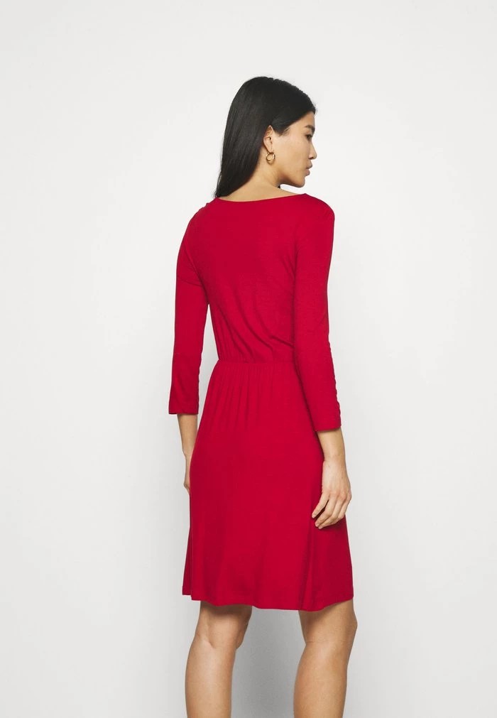 Peignoir ANNA FIELD Anna Field Mini Waisted Basic Dress Rouge Femme | DVW-9259493